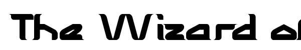 The Wizard of One CLick font preview